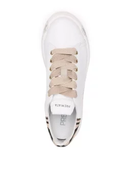 ( Neue Saison ) Premiata Sneakers Mit Bedruckter Sohle WHITE/BEIGE 7 ( Neue Saison ) Premiata Sneakers Mit Bedruckter Sohle WHITE/BEIGE -Deutschland Premiata Verkaufs-Shop 17968377 37934247 600