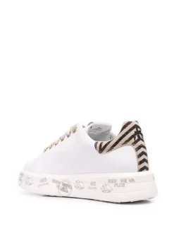 ( Neue Saison ) Premiata Sneakers Mit Bedruckter Sohle WHITE/BEIGE 6 ( Neue Saison ) Premiata Sneakers Mit Bedruckter Sohle WHITE/BEIGE -Deutschland Premiata Verkaufs-Shop 17968377 37934249 600