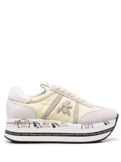( Neue Saison ) Premiata Beth Plateau-Sneakers Damen