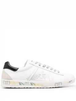( Neue Saison ) Premiata Andy 5742 Sneakers WHITE/BLACK