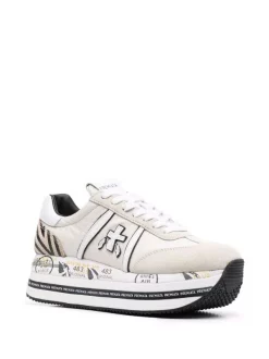( Neue Saison ) Premiata BEIGe Beth-5609 Sneakers Damen -Deutschland Premiata Verkaufs-Shop 17974354 37929281 600