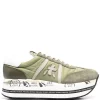 ( Neue Saison ) Premiata Sneakers Mit Schnürung GREEN