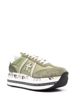( Neue Saison ) Premiata Sneakers Mit Schnürung GREEN -Deutschland Premiata Verkaufs-Shop 17976471 38007665 600