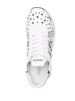 ( Neue Saison ) Premiata BIANCO Conny Sneakers Damen -Deutschland Premiata Verkaufs-Shop 17979348 37952712 600