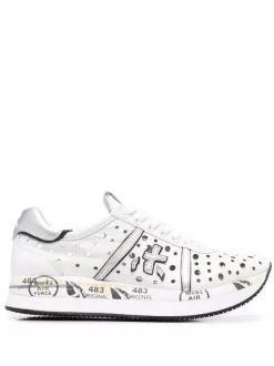 ( Neue Saison ) Premiata BIANCO Conny Sneakers Damen