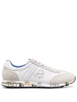 ( Neue Saison ) Premiata 206E MULTI Lucy Sneakers Mit Kontrasteinsätzen Herren