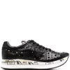 ( Neue Saison ) Premiata Perforierte Sneakers Damen