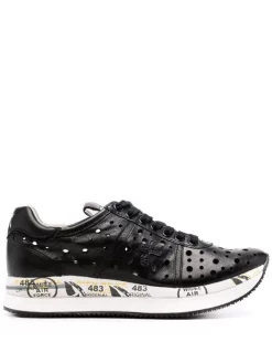 ( Neue Saison ) Premiata Perforierte Sneakers Damen