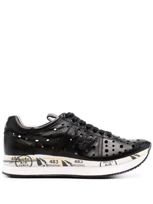 ( Neue Saison ) Premiata Perforierte Sneakers Damen 1 ( Neue Saison ) Premiata Perforierte Sneakers Damen