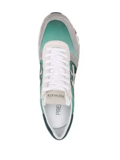 ( Neue Saison ) Premiata Mick Sneakers GREEN MULTI -Deutschland Premiata Verkaufs-Shop 17993771 38029790 600