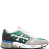 ( Neue Saison ) Premiata Mick Sneakers GREEN MULTI