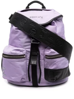 ( Neue Saison ) Premiata Lyn Rucksack Mit Kordelzug VAR 2106 PURPLE