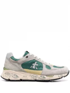 ( Neue Saison ) Premiata Mase Sneakers VAR 5680 GREY/GREEN