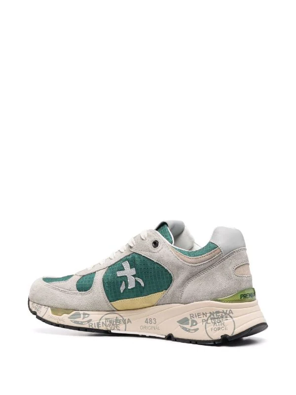 ( Neue Saison ) Premiata Mase Sneakers VAR 5680 GREY/GREEN 3 ( Neue Saison ) Premiata Mase Sneakers VAR 5680 GREY/GREEN – Bild 3