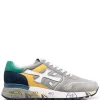 ( Neue Saison ) Premiata VAR 5697 GREY Mick Sneakers In Colour-Block-Optik Herren
