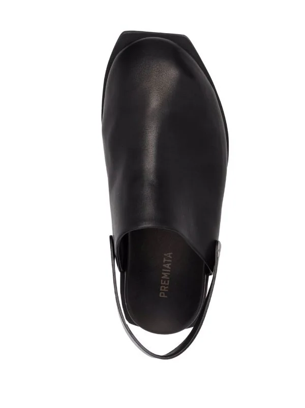 ( Neue Saison ) Premiata ELBA NERO Sandalen Mit Slingback-Riemen Herren 4 ( Neue Saison ) Premiata ELBA NERO Sandalen Mit Slingback-Riemen Herren – Bild 4