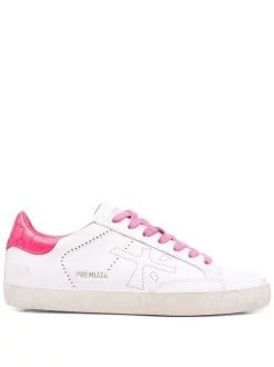 ( Neue Saison ) Premiata WHITE Steven Sneakers Damen