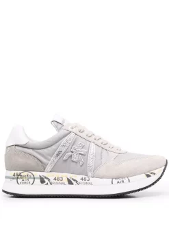( Neue Saison ) Premiata Sneakers Mit Logo-Patch Damen