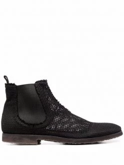 ( Neue Saison ) Premiata Chelsea-Boots In Mesh-Optik Herren