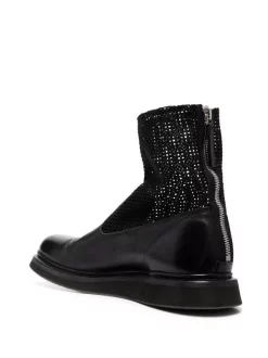 ( Neue Saison ) Premiata Stiefel Mit Mesh-Einsatz Herren -Deutschland Premiata Verkaufs-Shop 18004275 38171735 600