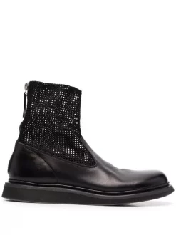 ( Neue Saison ) Premiata Stiefel Mit Mesh-Einsatz Herren