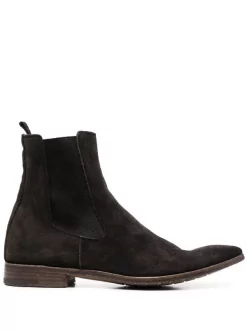 ( Neue Saison ) Premiata YANKEE B NERO Klassische Chelsea-Boots Herren