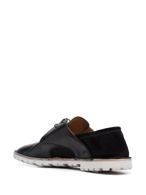 ( Neue Saison ) Premiata Derby-Schuhe Mit Kontrasteinsätzen Herren 4 ( Neue Saison ) Premiata Derby-Schuhe Mit Kontrasteinsätzen Herren – Bild 4