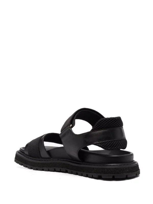 ( Neue Saison ) Premiata Sandalen Mit Vorgeformtem Fußbett LISCIO NERO 3 ( Neue Saison ) Premiata Sandalen Mit Vorgeformtem Fußbett LISCIO NERO – Bild 3