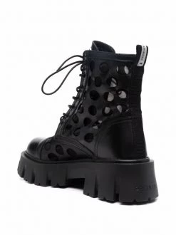( Neue Saison ) Premiata Gaucho/net Nero Gepunktete Stiefeletten Damen -Deutschland Premiata Verkaufs-Shop 18005639 38184480 600