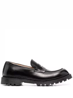 ( Neue Saison ) Premiata Thor Penny-Loafer NERO