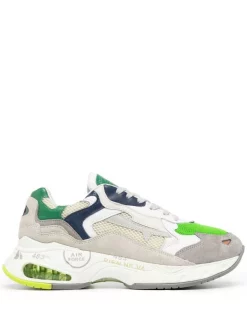 ( Neue Saison ) Premiata Sneakers Mit Kontrasteinsätzen Herren