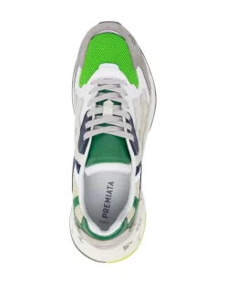 ( Neue Saison ) Premiata Sneakers Mit Kontrasteinsätzen Herren -Deutschland Premiata Verkaufs-Shop 18053484 39096056 600