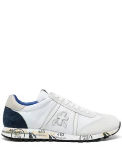 ( Neue Saison ) Premiata Sneakers Mit Kontrasteinsätzen WH