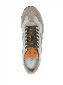 ( Neue Saison ) Premiata Sneakers Mit Kontrasteinsätzen MU -Deutschland Premiata Verkaufs-Shop 18055113 39081542 600