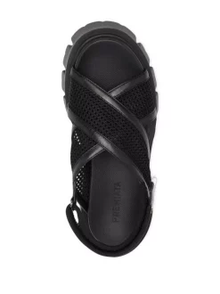 ( Neue Saison ) Premiata Perforierte Sandalen BLACK -Deutschland Premiata Verkaufs-Shop 18060831 38446013 600