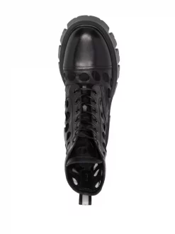 ( Neue Saison ) Premiata Stiefeletten Mit Cut-Outs BLACK -Deutschland Premiata Verkaufs-Shop 18061371 38444957 600