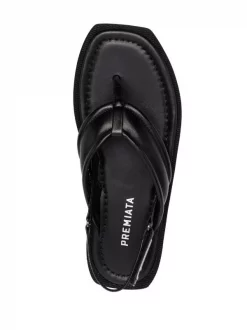 ( Neue Saison ) Premiata Sandalen Mit Zehenriemen NAPPA/NAPPA NERO -Deutschland Premiata Verkaufs-Shop 18075501 38295716 600