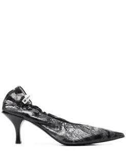 ( Neue Saison ) Premiata Decollete Pumps FLOWERY NERO
