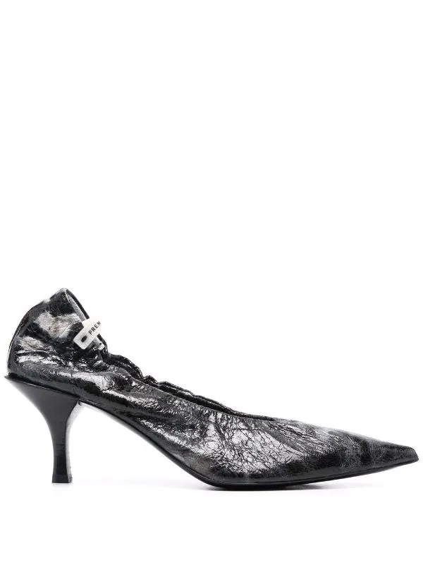 ( Neue Saison ) Premiata Decollete Pumps FLOWERY NERO 1 ( Neue Saison ) Premiata Decollete Pumps FLOWERY NERO