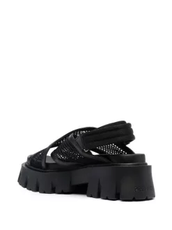 ( Neue Saison ) Premiata Sandalen Mit Netzriemen Damen -Deutschland Premiata Verkaufs-Shop 18076489 38613881 600