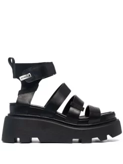 ( Neue Saison ) Premiata Sandalen Mit Riemchen LISCIO NERO