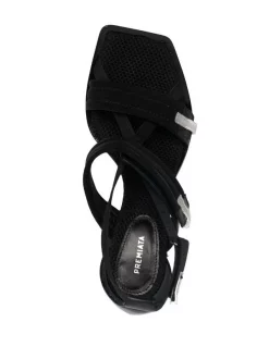 ( Neue Saison ) Premiata EGITTO SAC NERO Sandalen Mit Logo-Patch Damen -Deutschland Premiata Verkaufs-Shop 18077309 38615482 600