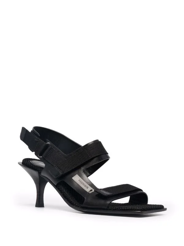 ( Neue Saison ) Premiata Slingback-Sandalen Mit Logo BUTTERFLY SAC NERO 2 ( Neue Saison ) Premiata Slingback-Sandalen Mit Logo BUTTERFLY SAC NERO – Bild 2