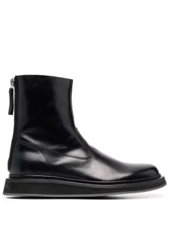 ( Neue Saison ) Premiata BLACK Knöchelhohe Stiefel Herren