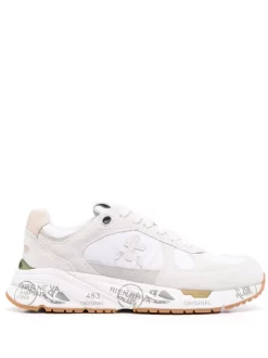 ( Neue Saison ) Premiata Sneakers Mit Einsätzen 0 BIANCO