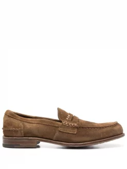 ( Neue Saison ) Premiata Moutarde Penny-Loafer Aus Wildleder Herren