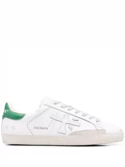 ( Neue Saison ) Premiata Steven Sneakers Im Used-Look Herren