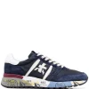 ( Neue Saison ) Premiata BLUE Lander Sneakers Herren