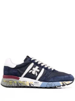 ( Neue Saison ) Premiata BLUE Lander Sneakers Herren
