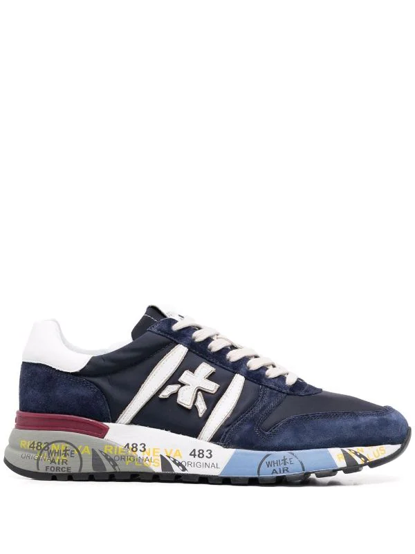 ( Neue Saison ) Premiata BLUE Lander Sneakers Herren 1 ( Neue Saison ) Premiata BLUE Lander Sneakers Herren